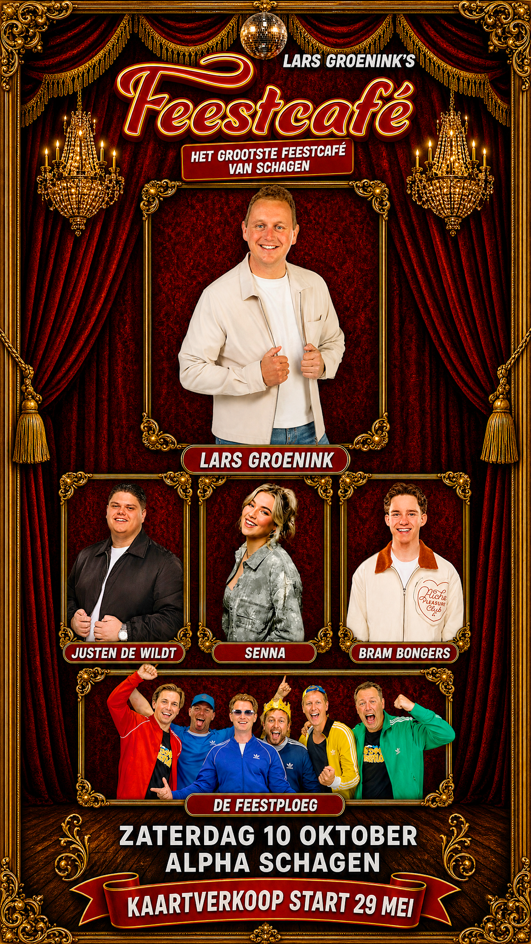 Line-up artiesten · Story