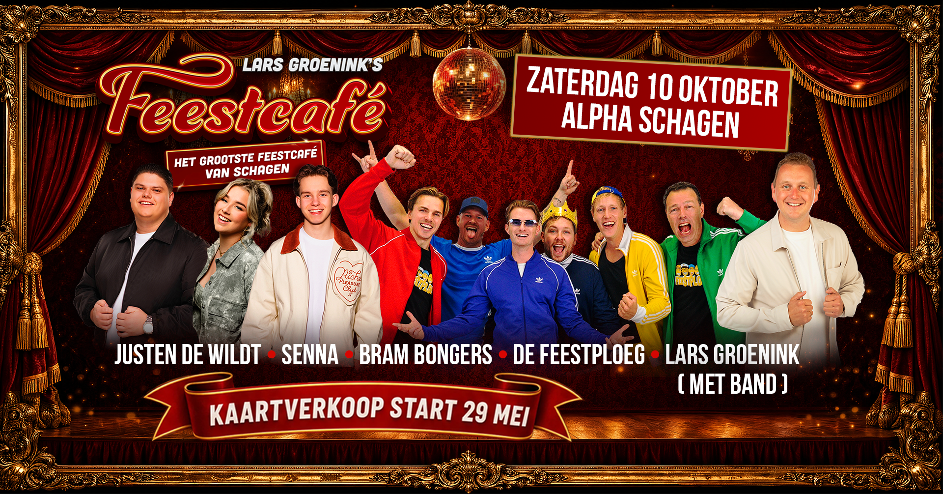 Facebook event banner optie 1